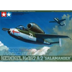 Tamiya - 1:48 Heinkel HE 162 Salamander - makett