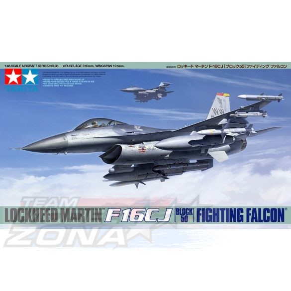 Tamiya Lockheed Martin F-16CJ - Fighting Falcon - makett