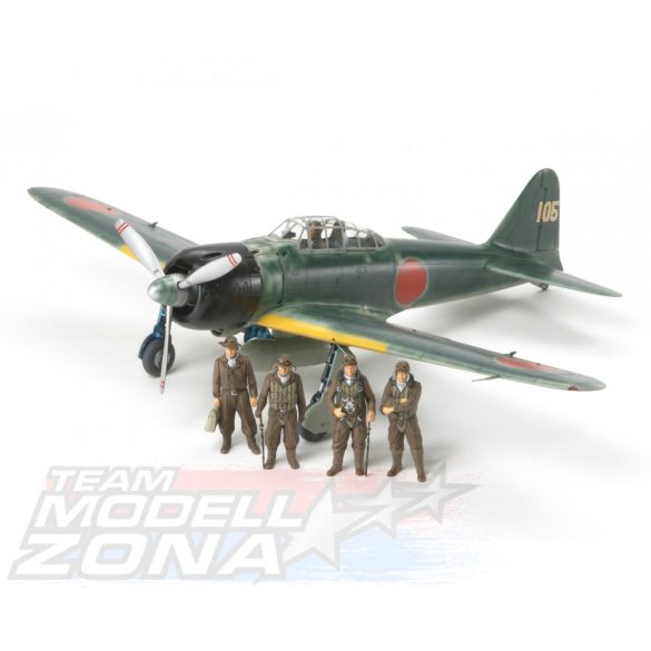 Tamiya 1:48 Mitsubishi A6M3/3a Zero Fighte PE makett