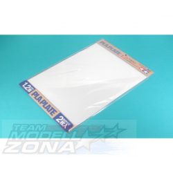   Tamiya - 2 db fehér műanyag lap - 1.2mm vastagság - 257x364mm