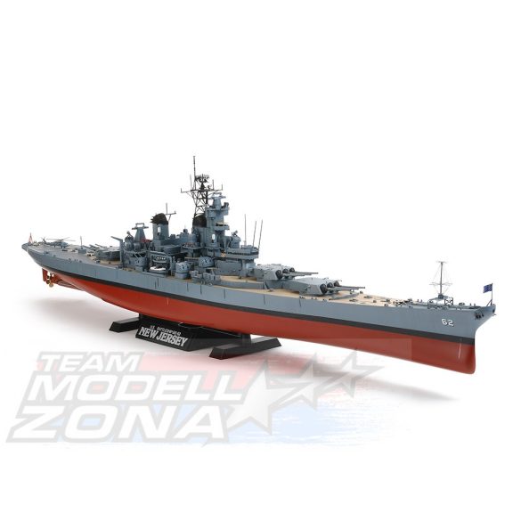 Tamiya - 1:350 US Battleship BB-62 New Jersey- makett