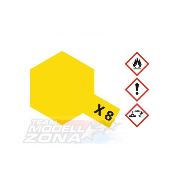 Tamiya Acrylic X-8 Lemon Yellow