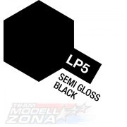   LP-5 semi gloss black 10ml (VE6) - fél fényes fekete festék