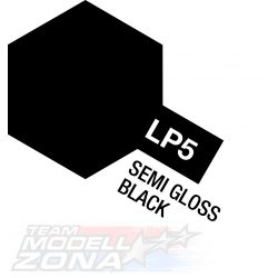   LP-5 semi gloss black 10ml (VE6) - fél fényes fekete festék