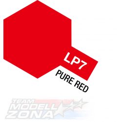 LP-7 pure red 10ml (VE6) - piros festék