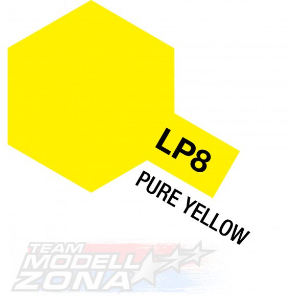 LP-8 pure yellow 10ml (VE6) - sárga festék
