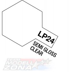   LP-24 semi gloss clear 10ml (VE6) - félfényes lakk - festék