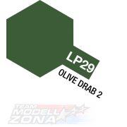 LP-29 olive drab 2 matt 10ml (VE6) - oliva barna 2 - festék