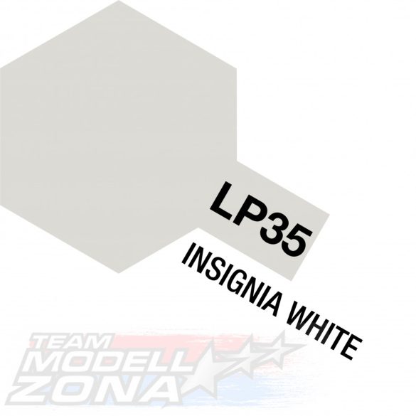 LP-35 insignia white - insignia fehér festék - 10 ml