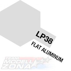 LP-38 flat aluminium - aluminium színű festék - 10 ml