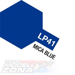 LP-41 mica blue - csillám kék festék - 10 ml