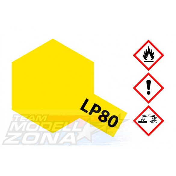 LP-80 Gelb matt - sárga matt festék (10ml)