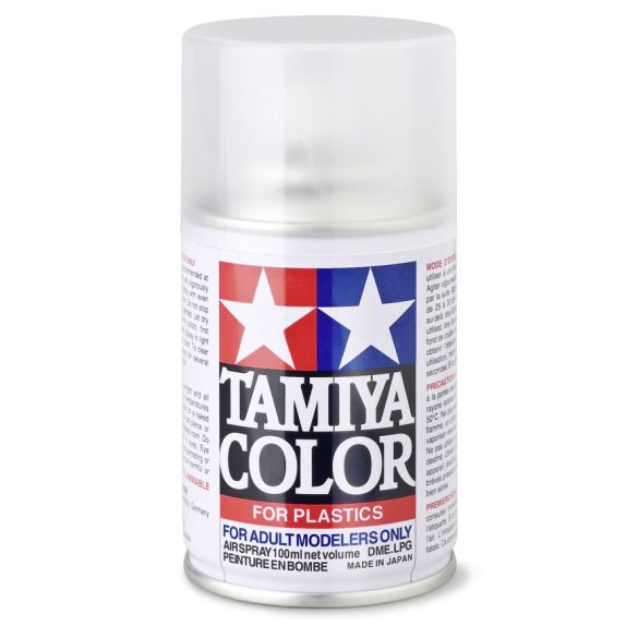 Tamiya TS-80 Flat Clear spray