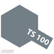 Tamiya TS-100 semi gloss BRIGHT GUN METAL 100ml festék