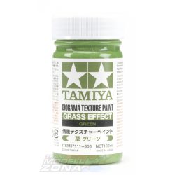 Tamiya -100 ml hézagoló anyag  fű/zöld diorámákhoz