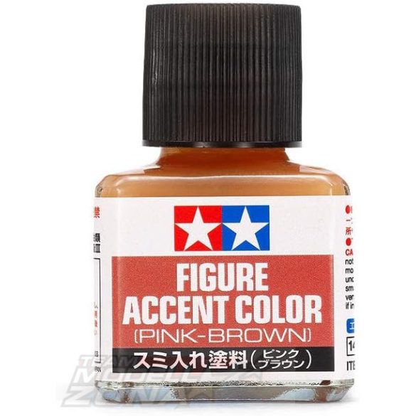 Tamiya  Figure Accent Color Pink - Brown 40ml