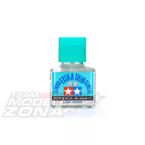 Tamiya Makett ragasztó 40ml Extra vékony ragasztó, alacsony szagú