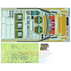 Tamiya 1:10 M-B 190E EVOII Diebels-Alt matrica szett