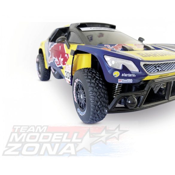 Carson 1:16 RC Peug.Rally 3008 DKR LOEB 19 100% RTR