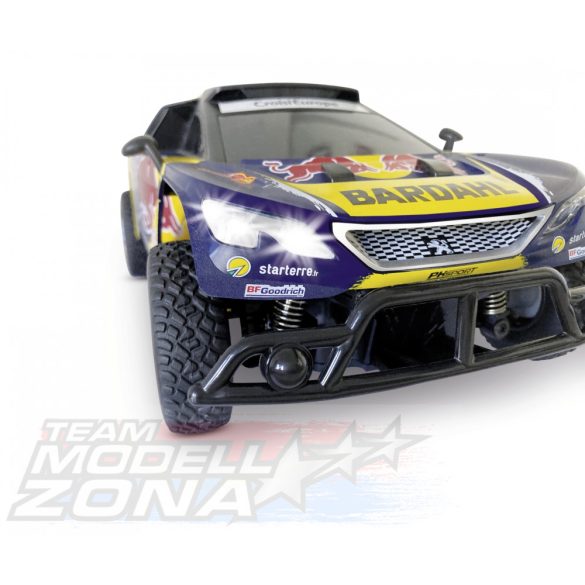 Carson 1:16 RC Peug.Rally 3008 DKR LOEB 19 100% RTR