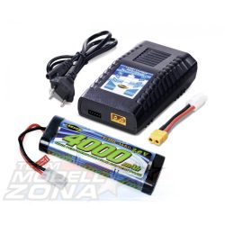 Carson Expert Charger NiMH 4Ah akkumulátor tőltő szett 