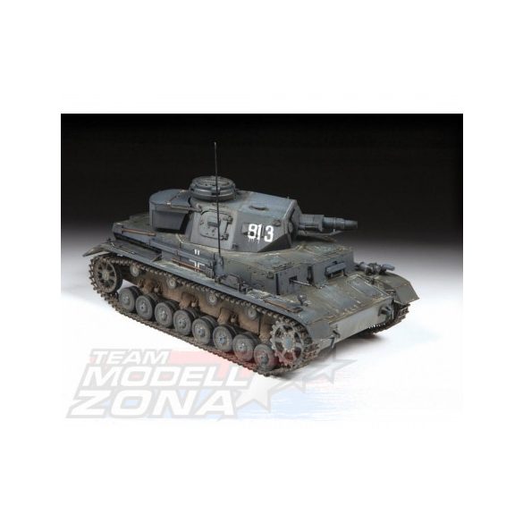 Zvezda - 1:35 Panzer IV Ausf.E (Sd.Kfz.161) Germ. páncélos - makett