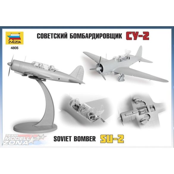 Zvezda - 1:48 SU-2 Soviet Light Bomber - makett