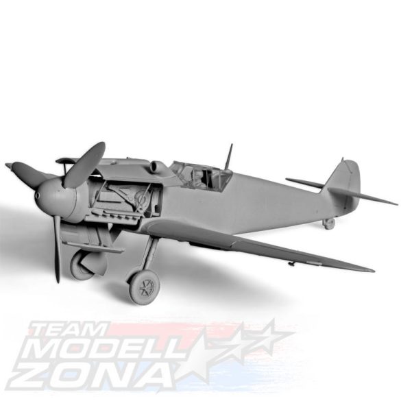 Zvezda - 1:48 Messerschmitt Bf-109 F4 - makett