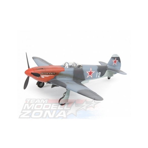 Zvezda - 1:35 YAK-3 Soviet WWII Fighter - makett