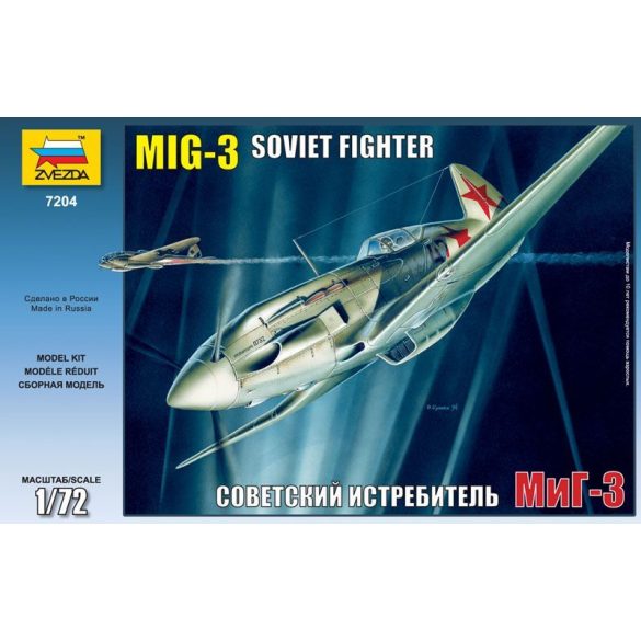 Zvezda MiG-3 Soviet Fighter - makett
