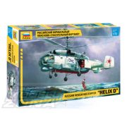   Zvezda - 1:72 Russian rescue helicopter "Helix D" - makett