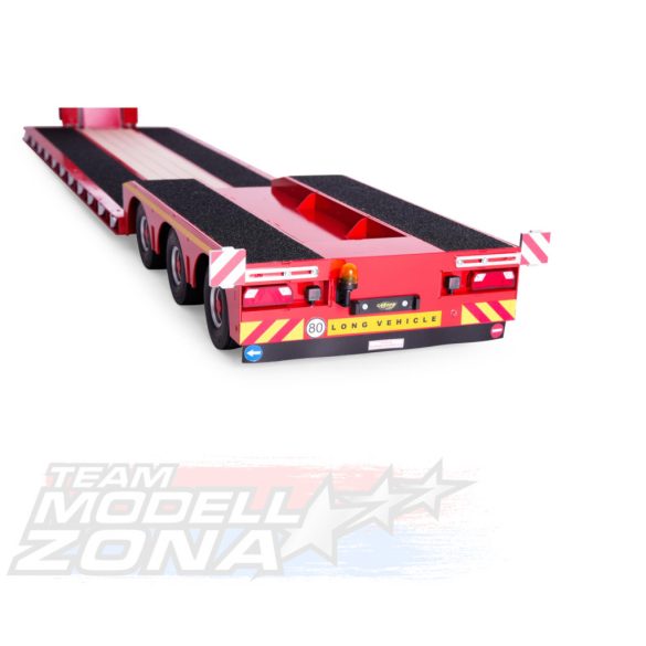 Carson 1:14  3 tengelyes mélyrakodós trailer építőkészlet