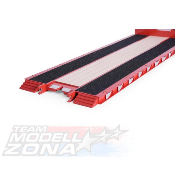 Carson 1:14  3 tengelyes mélyrakodós trailer építőkészlet