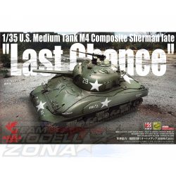Asuka - US M4 Sherman Com. Last Chance Late makett