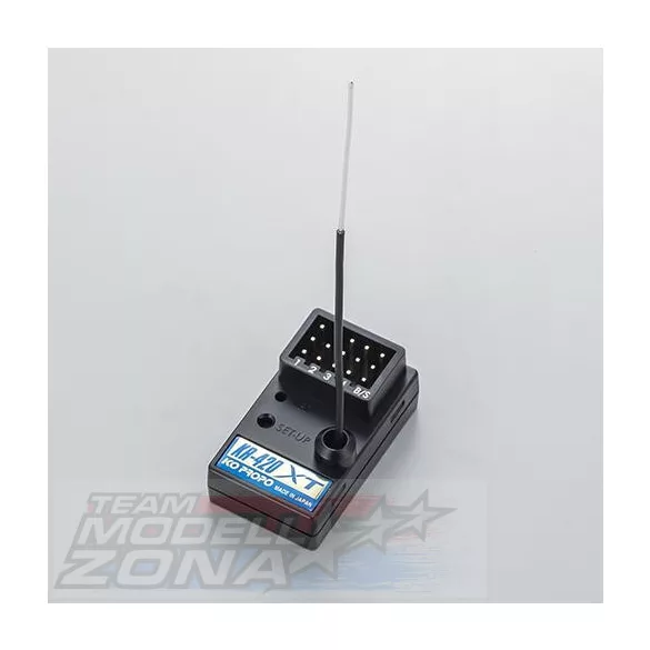 KO Propo KR-420XT 2.4GHz 4 csatornás vevő (rövid antenna)