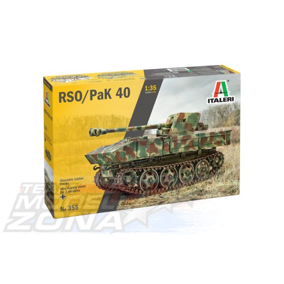 Italeri 1:35 RSO / PAK 40 makett