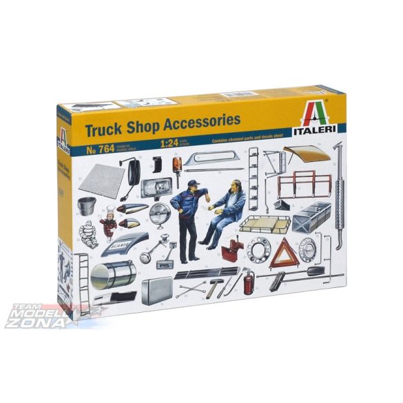 Italeri Truck Shop Accessories- makett