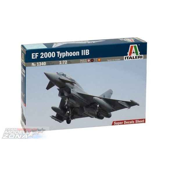 Italeri - 1:72 EF 2000 Typhoon IIB - makett