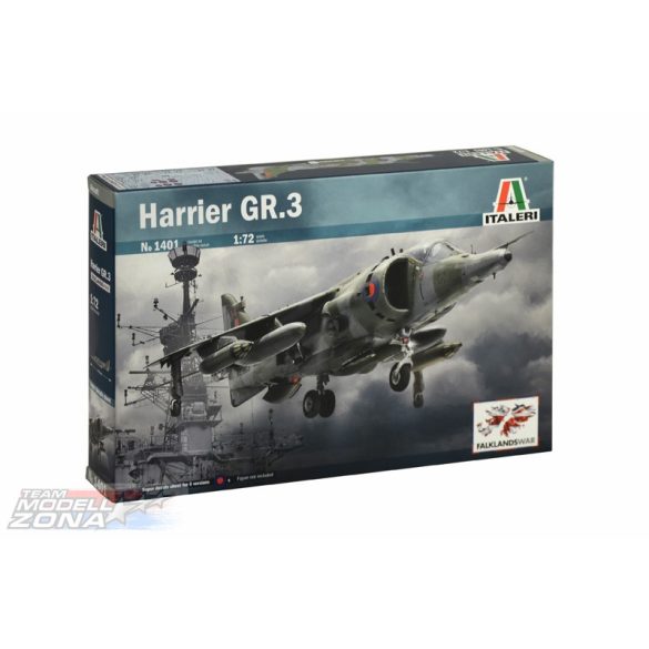 Italeri - 1:72 Harrier GR.3 "Falklands"- makett