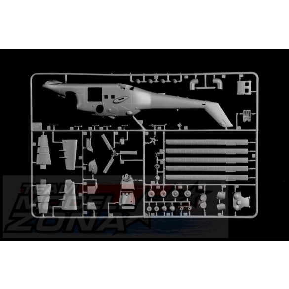 Italeri 1:72 Mil Mi-24/Mi-35 Hind makett