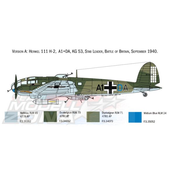 Italeri - 1:72 Heinkel HE-111H-6 - makett