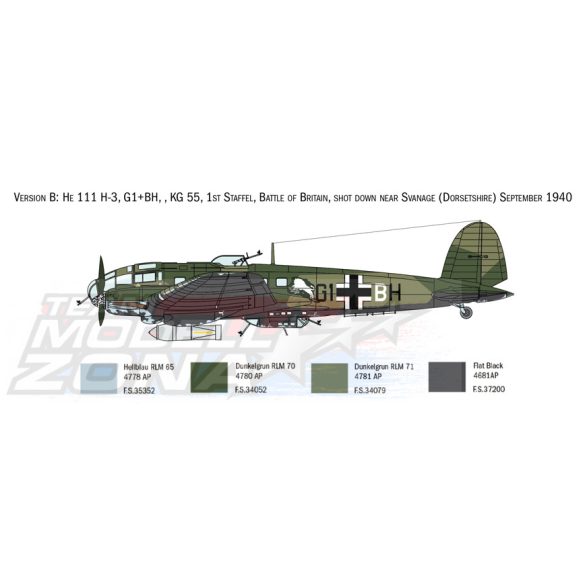 1:72 Heinkel HE-111H-6 - Italeri