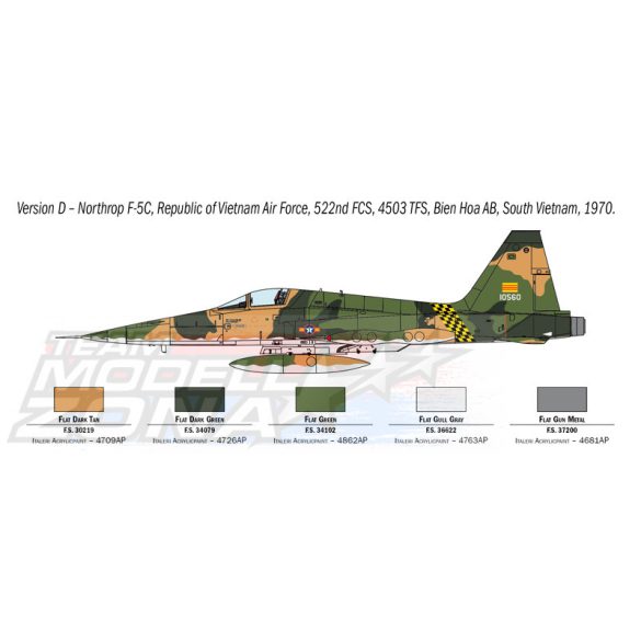 1:72 US F-5A Freedom Fighter