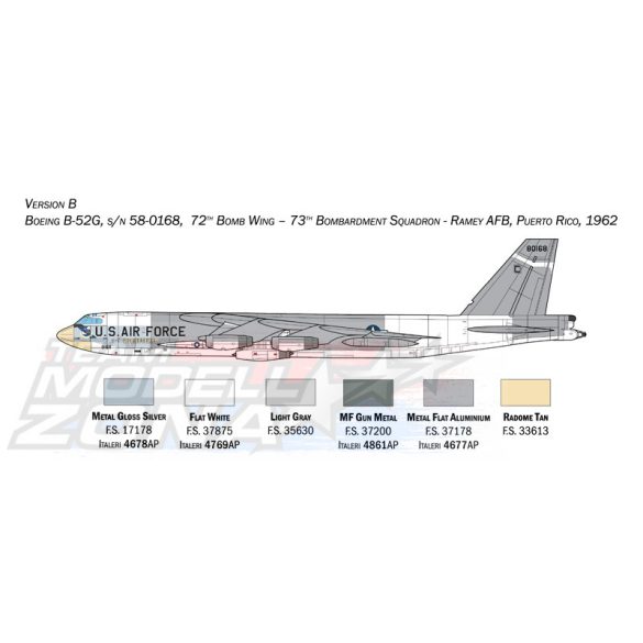 1:72 B-52G "Hound-Dog" - Italeri