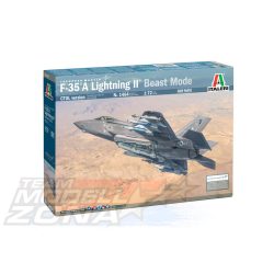   Italeri 1:72 F-35A LIGHTNING II CTOL version (Beast Mode) makett