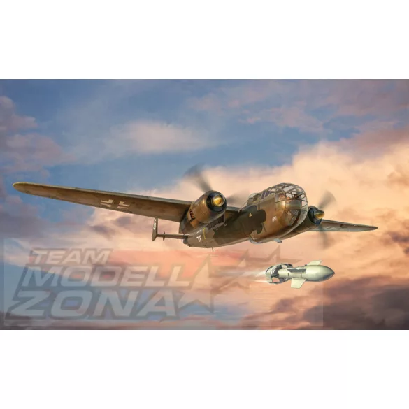 Italeri 1:72 DO 217 K-1/K-2 with FRITZ X makett