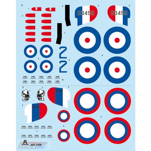Italeri - 1:32 Nieuport 17 - makett