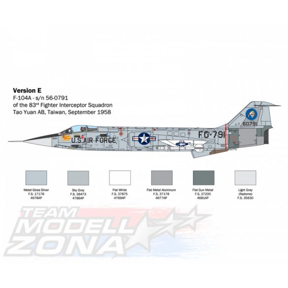 1:32 F-104 Starfighter A/C - Italeri
