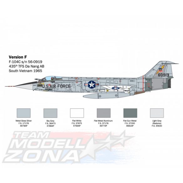 italeri - 1:32 F-104 A/C “Starfighter” - makett