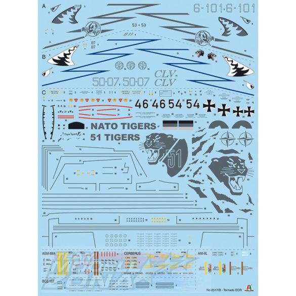 Italeri - 1:32 Tornado ECR - makett